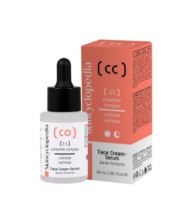 Skincyclopedia Pure Ceramide Face Serum Complex Anti Aging Intense Hydration Wrinkle Reducing Barrier Protector Dark Spot Reduction Vegan & Cruelty Free