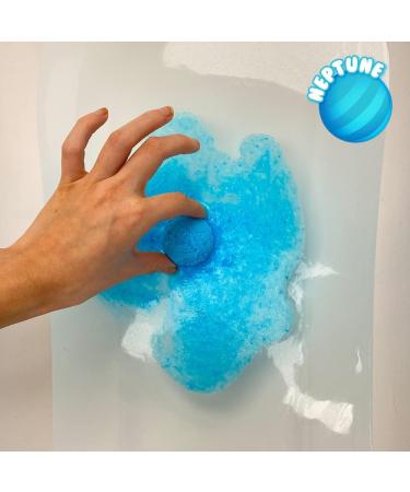 9 Solar System Bath Bombs Gift Set with Educational Planet Fact Cards - Science Kits for Kids, Boys & Girls - Bath Toy Birthday Presents - Buy Online on GoSupps.com