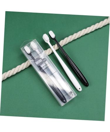 ULTECHNOVO 4pcs Ultrafine Soft Toothbrush Set - Compact Travel Size with Dental Floss - Ideal for Gentle Cleaning - Buy Online on GoSupps.com