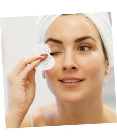 Angoily 400 Sheets Eyelash Cleaning Pads Finger Nail Polish Remover Lint Wipes for Nails Nail Cleaning Pads Lint Nail Wipes Heart Nail Gel Paint Remover White Travel Major Cotton - Buy Online on GoSupps.com