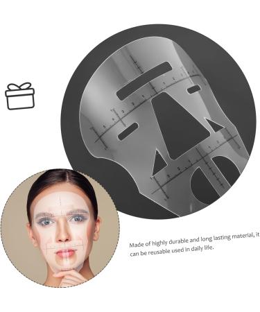 ABOOFAN 2 Pcs Make up Kit Manicure Tools Eyebrow Grooming Stencil Lip Ruler Carved Light Therapy Pen - Buy Online on GoSupps.com