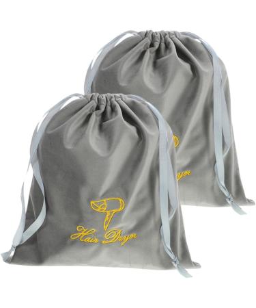 Baluue 4 Pcs Travel Hair Dryer Bag Hair Dryer Storage Bags Grey Travel Hair Dryer 35.00X30.00X0.50CMx2pcs Greyx2pcs - Buy Online on GoSupps.com