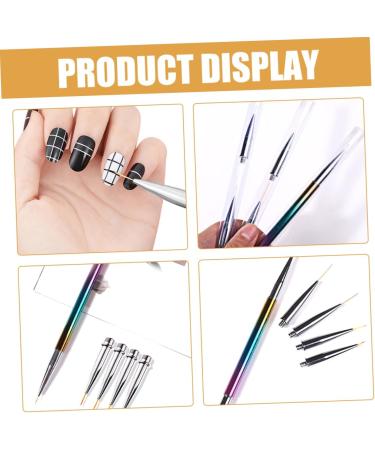 Gogogmee 1 Set Nail Art Drawing Pen Nail Art Pen Nail Art Liner Pen Nails Brush Pen Manicure Tools Nail Pens Manicure Pens Nail Salon Nail Drawing Pens Nail Line Pens Nail Design Brush - Buy Online on GoSupps.com