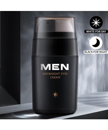 Day & Night Men's Eye Cream - Anti-Aging Dark Circle Treatment for Wrinkles & Bags - Youthful Skin Solution - Buy Online on GoSupps.com
