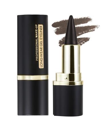 Boobeen Eyeliner Gel Makeup Black Eye liner Pen Matte Waterproof Eyeliner Pencil Quick Drying Eye liner Gel Stick Eye Makeup Long Lasting Brown