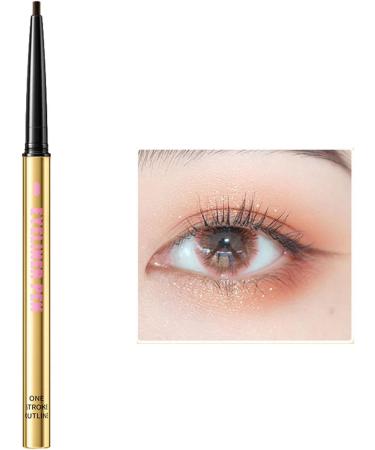 Smudge Proof Eyeliner Waterproof Fade-proof Eyeliners for Eye Makeup | 6 Colors Long-Lasting Smooth Glide No-skip Eyeliner Pencil for Beginners Professionals Fanelod Dark Brown - Buy Online on GoSupps.com