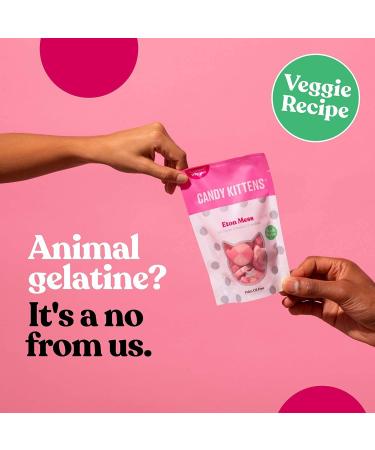 Candy Kittens ETON MESS Vegan Candy (140g Bag) Vegan Chews - Naturally Flavored with Strawberry Juice Perfect Vegan Gifts for Candy Lovers - Buy Online on GoSupps.com