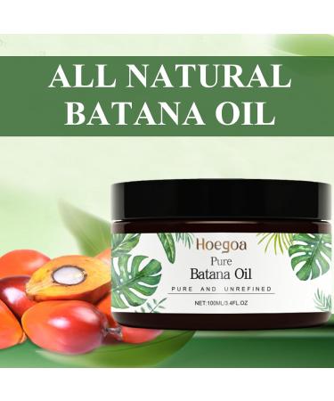 WUSANNA Organic Batana Oil for Hair Growth Organic Batana Oil for Hair Batana Oil Organic for Growth Hair Rosemary Oil Hair Pure Organic Natural and Cold Pressed Hair Oil (100 ml) - Buy Online on GoSupps.com
