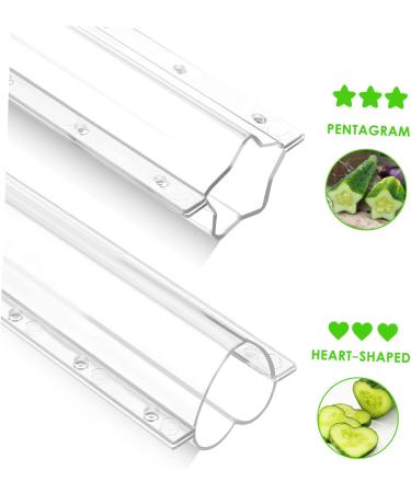 SUPVOX 4pcs Fruit Vegetables Shaping Pentagram Planting Star Accessories Plangting Plastic Mould Mold - Buy Online on GoSupps.com