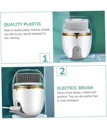 Beatifufu 1pc Facial Facial Cleansing Tool Deep Skin Cleansing Brush Facial Cleaning Waterproof Face Brush Face Cleaning Tool Female Face Brush Face Tools Plastic - Buy Online on GoSupps.com