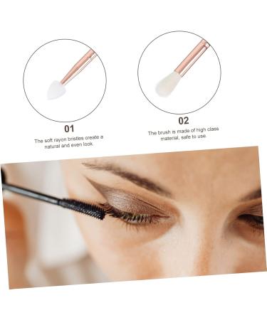 Healeved 9 Pcs Eye Shadow Brush Eyeliner Brush Eye Primer Dual-headed Eyeshadow Brush Eye Brush Nylon - Buy Online on GoSupps.com