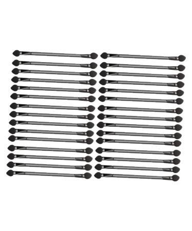 DOITOOL 30pcs Double Ended Eyeshadow Brush Sponge Cosmetic Brushes Cosmetic Smudge Stick Make up