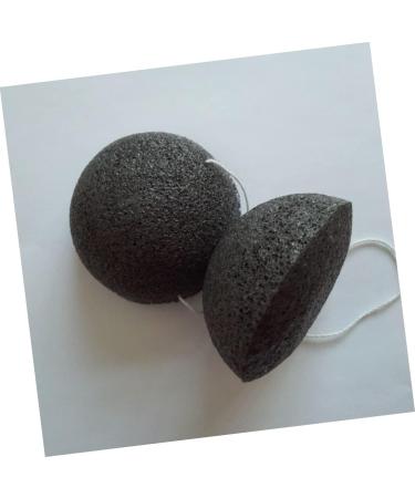 Beatifufu Cleaning Sponges Face Exfoliating Loofah Sponges Facial Clean Sponge Deep Pore Cleansing Sponge Exfoliating Sponges Body Bath Sponge Makeup Sponge Bamboo Charcoal Round - Buy Online on GoSupps.com
