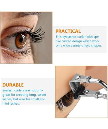 Ipetboom 1pc Eyelash Curler-Metal Lash Curlers Eyelash Curler with Comfort Grip Practical Eyelash Curling Clip Handheld Eyelashes Curling Clip Eyelash Curler - Buy Online on GoSupps.com