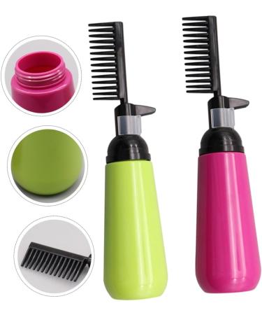 FRCOLOR Hair Color Comb Bottle - 4 Pcs Hair Dye Applicator Set for Easy Coloring & Root Touch-Up - Buy Online on GoSupps.com