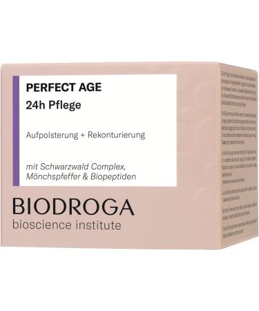 Biodroga Firming Anti-Ageing Skin Care 24 Hour Care 50 ml - Skincare Moisturising Cream Anti-Wrinkle Face Care Vegan Perfect Age Bioscience Institute - Buy Online on GoSupps.com