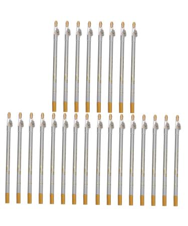FOMIYES 24 pcs Eyebrow Eyeliner Pencils Strokes Tool -in- Women Pencil Girls Makeup Sharpener Brighten Pen 1 count (Pack of 1) As Shownx3pcs