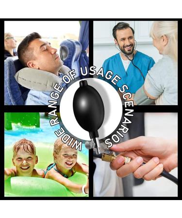 Yheonver 6 Pieces Blood Pressure Bulb Adjustable Hand Squeeze Pump Manual Sphygmomanometer Bulb - Buy Online on GoSupps.com