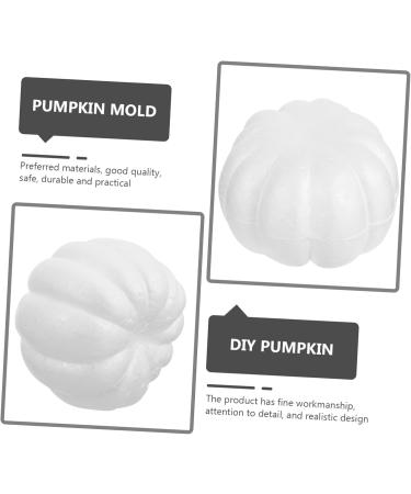 Abaodam 40 Pcs Foam Simulation Pumpkin Stencils for Kids Durafoam Pumpkin Simulation Pumpkin Mold Child Mini Whitex4pcs 8X8CMx4pcs - Buy Online on GoSupps.com