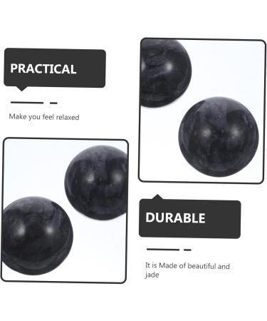 Minkissy 12 Pack Baoding Stress Balls - Jade Massage & Fitness Balls for Relaxation - Medium & Large Sizes - Buy Online on GoSupps.com