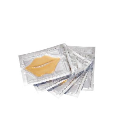 Gold Bio Collagen Crystal Mask Set - 5 Pairs Eye & Lip Masks for Anti-Aging - Buy Online on GoSupps.com