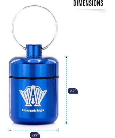 Hearpstrings High Fidelity Ear Plugs | 26 dB Noise Reduction | Ideal for Sleep, Concerts, Airplanes | Waterproof Design (SA-2-1) - Buy Online on GoSupps.com