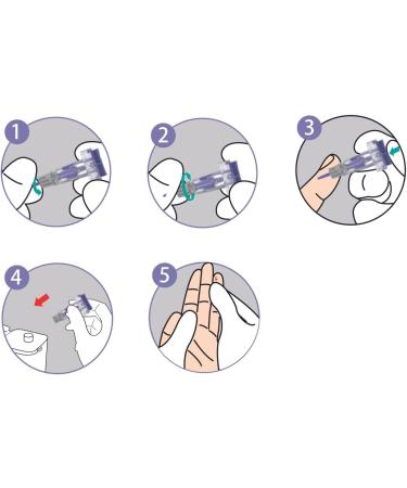 ONE-CARE Opti+ Adjustable Safety Lancets 23G - Preloaded Sterile & Gentle - 100 Pack with 3 Depth Settings - Buy Online on GoSupps.com