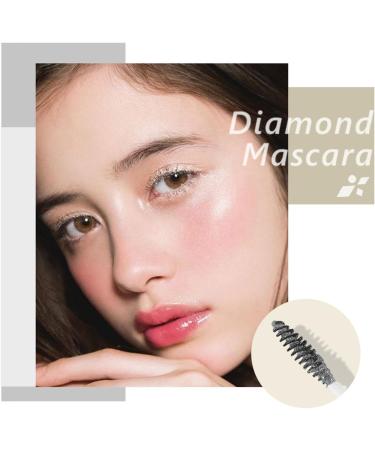 Glitter Mascara Shiny Mascara Glitter Eyeshadow Mascara - Waterproof Glitter Mascara for Eyelashes Sparkling Diamonds Mascara for Sensitive Eyes Zero Clumps Long Lasting Anti-smudge 5ML - Buy Online on GoSupps.com