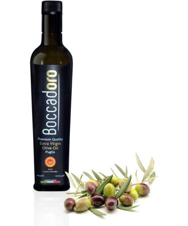 Boccadoro Premium Quality Extra Virgin Olive Oil - 500ml - Buy Online on GoSupps.com