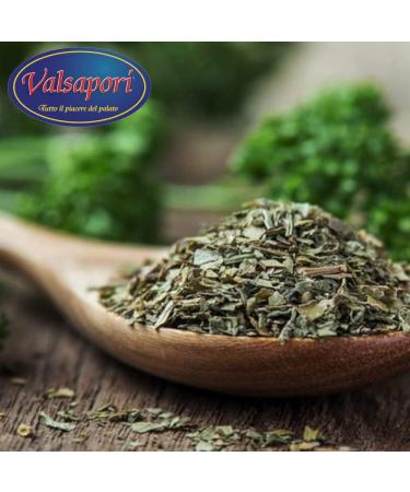  HOME LINE Sun-dried parsley leaves in a 250g pack - Sicilian culture | Gluten-free vegan | Aromatic spices - Buy Online on GoSupps.com