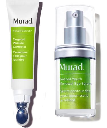MURAD Rapid Wrinkle Repair Kit - Worth 168 Save 40 percent - 2 Full Sizes to Smooth Wrinkles in an Instant and Over Time - Eye Serum - Wrinkle Correcter - Buy Online on GoSupps.com