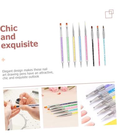 DOITOOL 3 Sets Nail Pen Household Nail Tools Portable Dotting Tools Dotting Accessory Pro Tools Polly Gel Portable Nail Tools Para U as Nail Supply 3d Gel Nail Gel Abs Painting Pen Painted - Buy Online on GoSupps.com