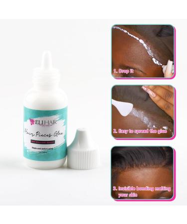 Invisible Wigs Bonding Glue 38ml | Strong Hold Hair Replacement Adhesive for Lace Wigs Toupees & Hair Systems - Buy Online on GoSupps.com