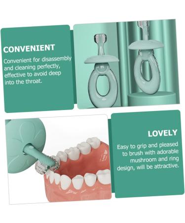 Minkissy 3-Sided Soft Bristle Toothbrush for Children | Toddler Oral Hygiene | Effective Teeth Cleaners - Buy Online on GoSupps.com