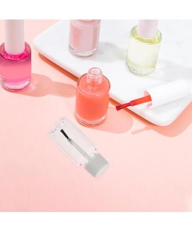 Mobestech Lot de 20 Flacons Vides 20 Ml en Plastique Pet Transparents avec Pinceau Blanc Rechargeables pour Huile Cuticules et Vernis Ongles Contenants Portables pour Nail Art et - Buy Online on GoSupps.com