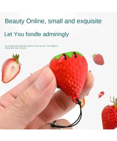 Strawberry Pineapple Folding Nail Clippers Portable Panda Tiger Cartoon Fingernail Sanding Mini Lovely Convenient Nail File (Color : B2) - Buy Online on GoSupps.com