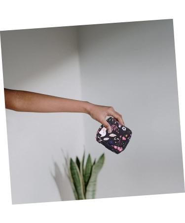 Aunt's Towel Storage Bag - Cute Wallet Mini Coin Purse | Period & Sanitary Napkin Holder | Assorted Color Nylon Nursing Pad Pouch - 1pc - Buy Online on GoSupps.com