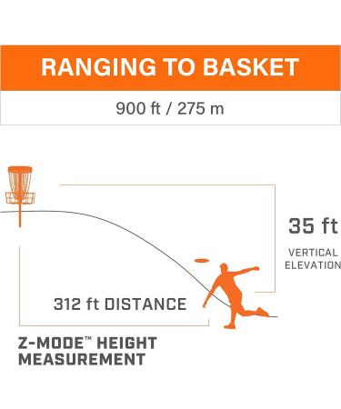 Bushnell Edge Disc Golf Laser Rangefinder - Accurate Range Finding with Slope & Pinseeker Technology | Waterproof Design - Buy Online on GoSupps.com