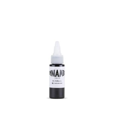Dynamic Black Tattoo Ink Bottle 1oz 1 Fl Oz (Pack of 1) Black - Buy Online on GoSupps.com