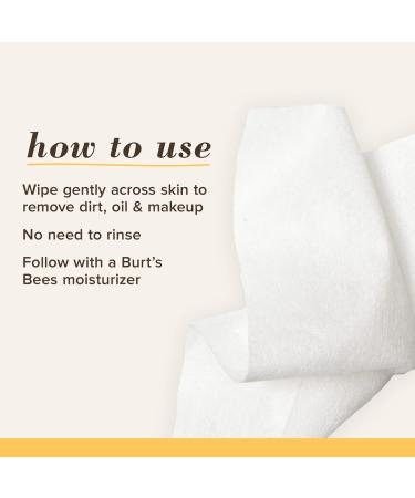 Burt's Bees Facial Cleansing Makeup Remover Towelettes 90 ct - 3 in 1 Hydrating Micellar Cleanser - Coconut & Lotus Water - Buy Online on GoSupps.com