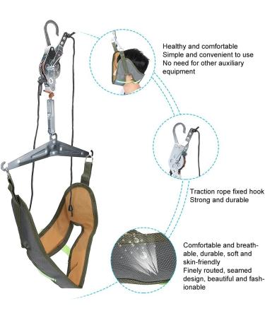 Buy Household Cervical Vertebra Traction Device - Neck Support Fixation for Pain Relief | International Shipping Available - Buy Online on GoSupps.com