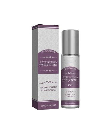 Glamour Perfume for Women Pheromones Perfumes Natural Eau de Toilette Elegant Fresh Long-lasting and Addictive Attract Perfume for All Skin Types Holiday Gifts 10ml One Size Purple