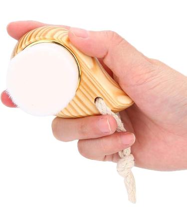 2Pcs Face Cleaning Brushes Wooden Handle Portable Manual Exfoliating Wash Facial Cleansing Brush Soft Bristle Face Cleaning Beauty Brush - Buy Online on GoSupps.com