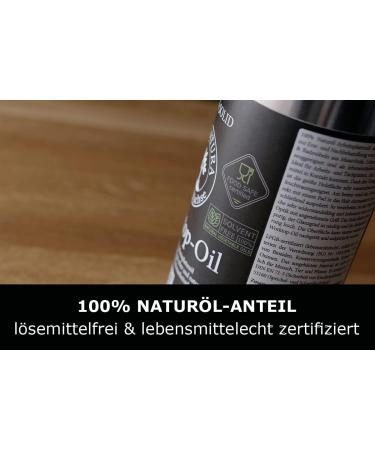 OLI NATURA le & Wachse OLI-NATURA Worktop-Oil Professional worktop oil (500 ml) food-grade certified solvent-free for kitchen and bathroom - Buy Online on GoSupps.com