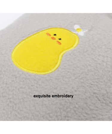 Maies Small Gray Hot Water Bottle - Leakproof Soft Cover for Hot/Cold Therapy Portable Pain Relief & Comfort - Buy Online on GoSupps.com