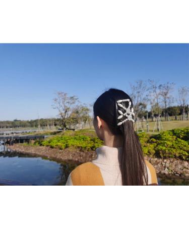 Shop MAYBEAN Hair Clips 3-Piece Gray Hair Accessories for Women & Girls | DIY Hair Styling - Buy Online on GoSupps.com