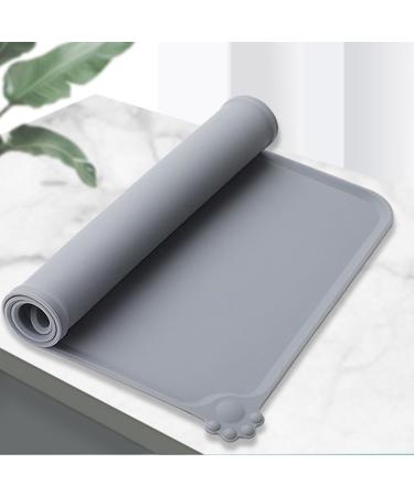 Slip-Proof Silicone Pet Feeding Mat | Waterproof Cat & Dog Food Mat 48x30 cm - Buy Online on GoSupps.com