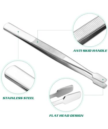 Healifty 2pcs Stamp Tweezers for Philately Collection | Premium Silver Tools for Stamp Collectors | International Shipping Available - Buy Online on GoSupps.com