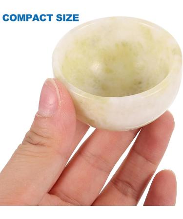 COHEALI Jade & Marble Shaving Cream Bowl for Men - Premium Shaving Soap Dish - Buy Online on GoSupps.com