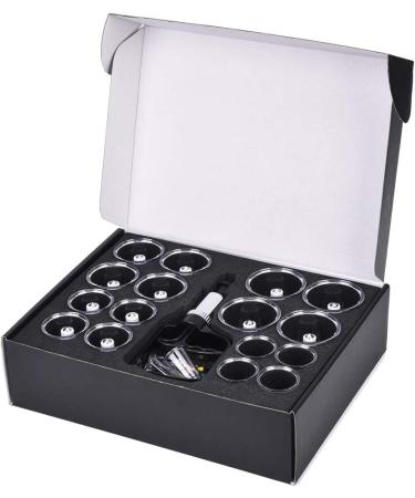 Professional Chinese Acupoint Cupping Therapy Set with Vacuum Magnetic Pump - 22 Cup Portable Suction Hijama Massage Kit - Cellulite Cupping Gift Box - Buy Online on GoSupps.com